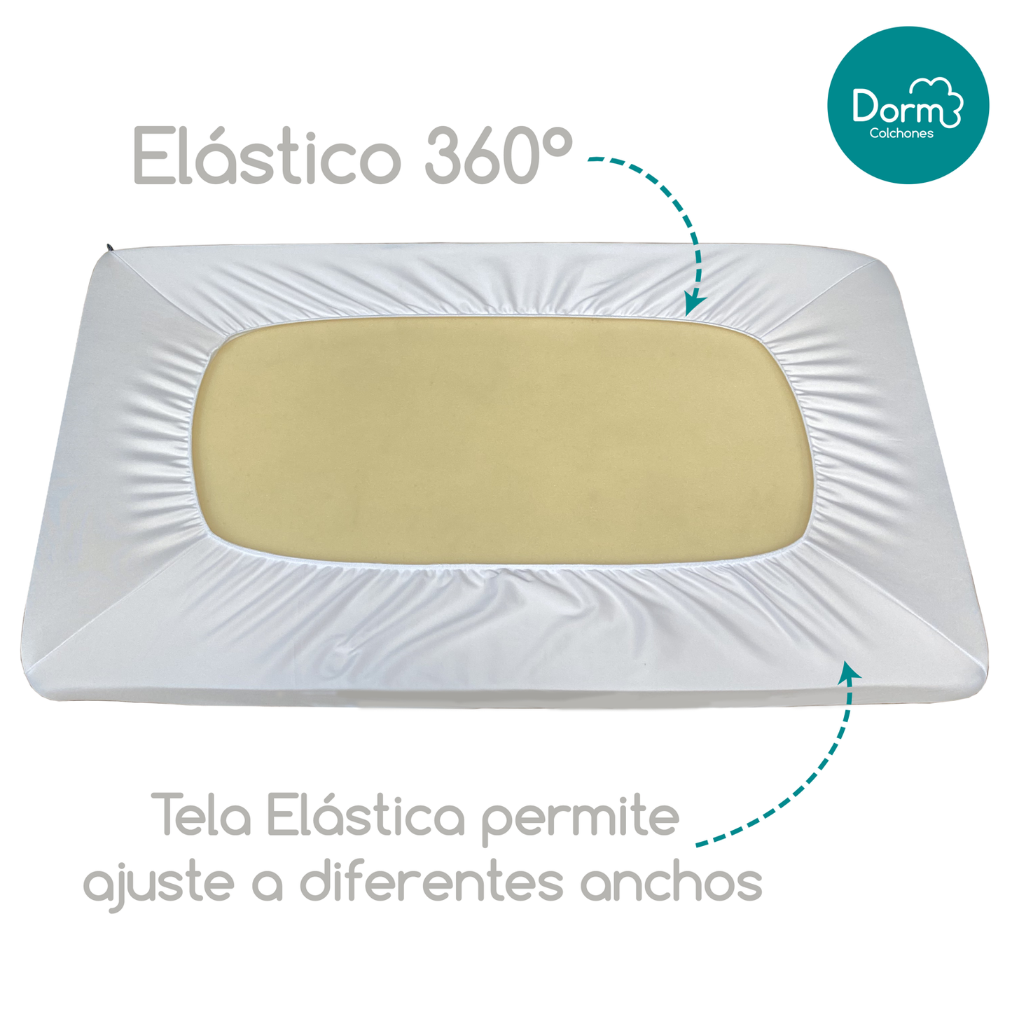 Protector de colchon de cuna