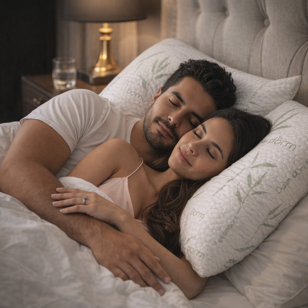 Almohadas Microgel Funda De Bambú Impermeable Lavable
