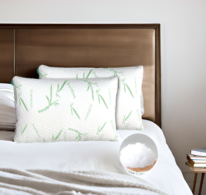 Almohadas Microgel Funda De Bambú Impermeable Lavable – Colchones Dorm